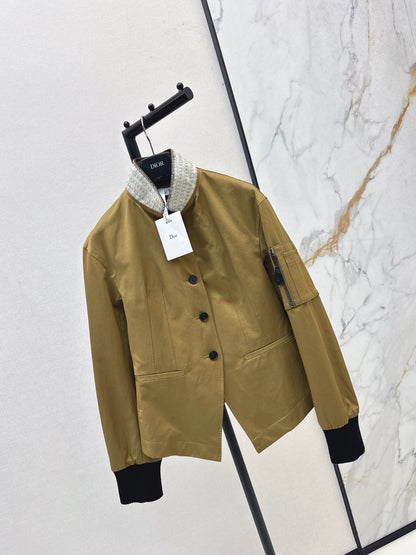 CD NEW stand collar jacket