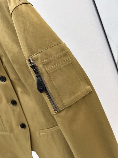 CD NEW stand collar jacket