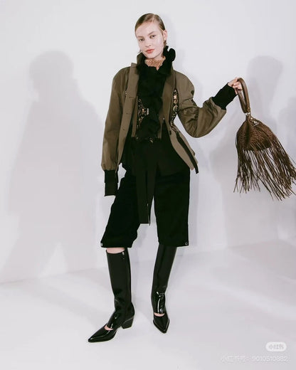 CD NEW stand collar jacket