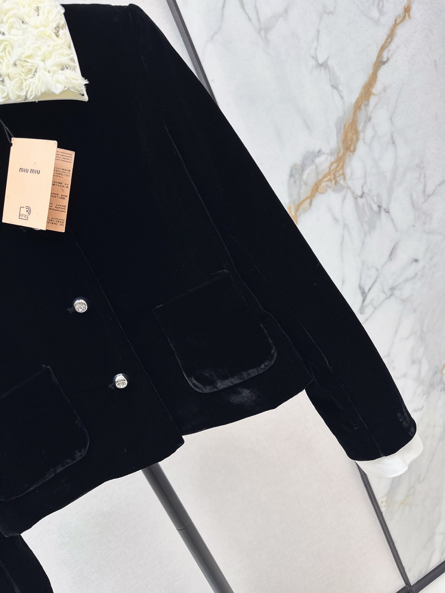 Miu NEW velvet jacket