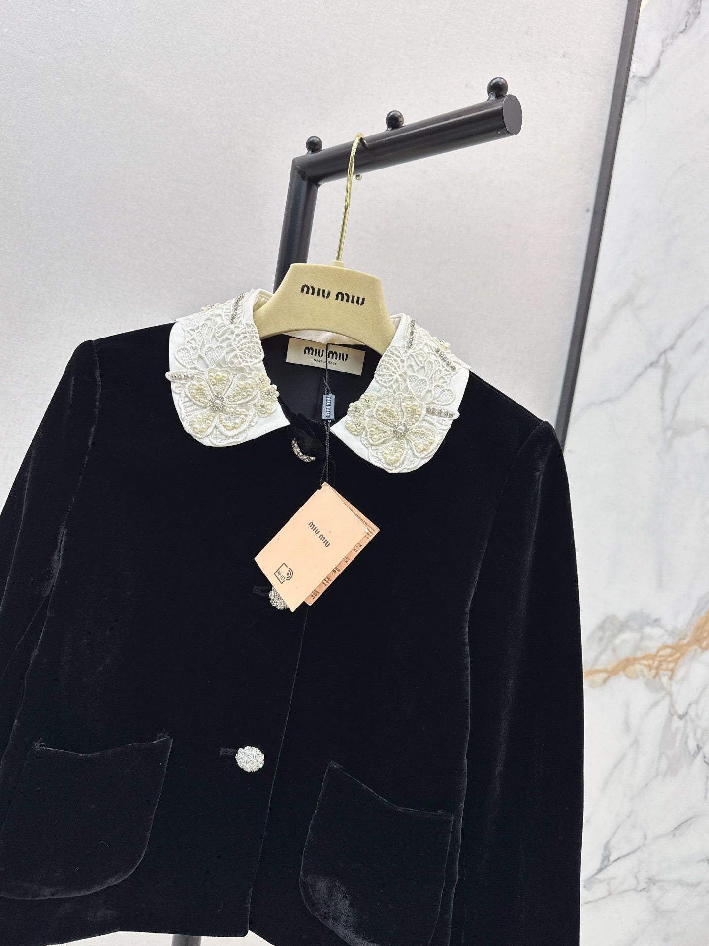 Miu NEW velvet jacket