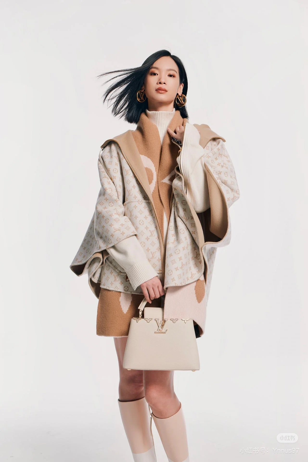 Louis NEW Poncho hooded coat