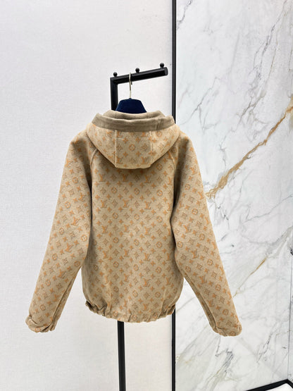 Louis NEW Monogram hooded coat