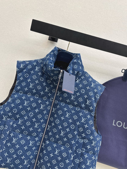 Louis NEW Denim down vest