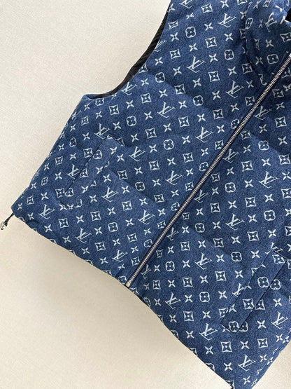 Louis NEW Denim down vest