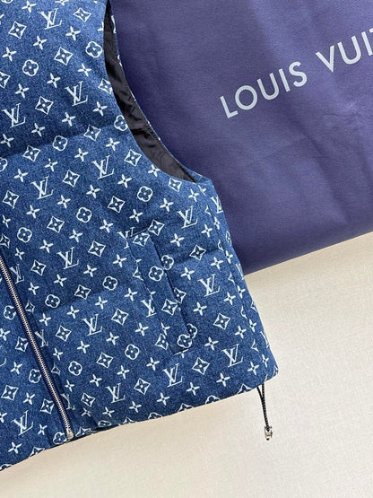 Louis NEW Denim down vest