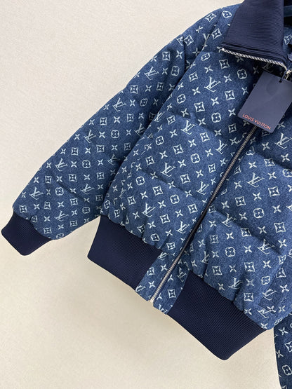Louis NEW denim down jacket