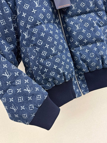 Louis NEW denim down jacket