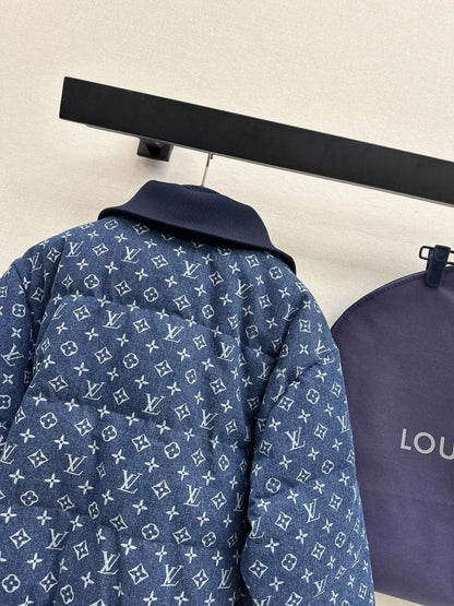 Louis NEW denim down jacket