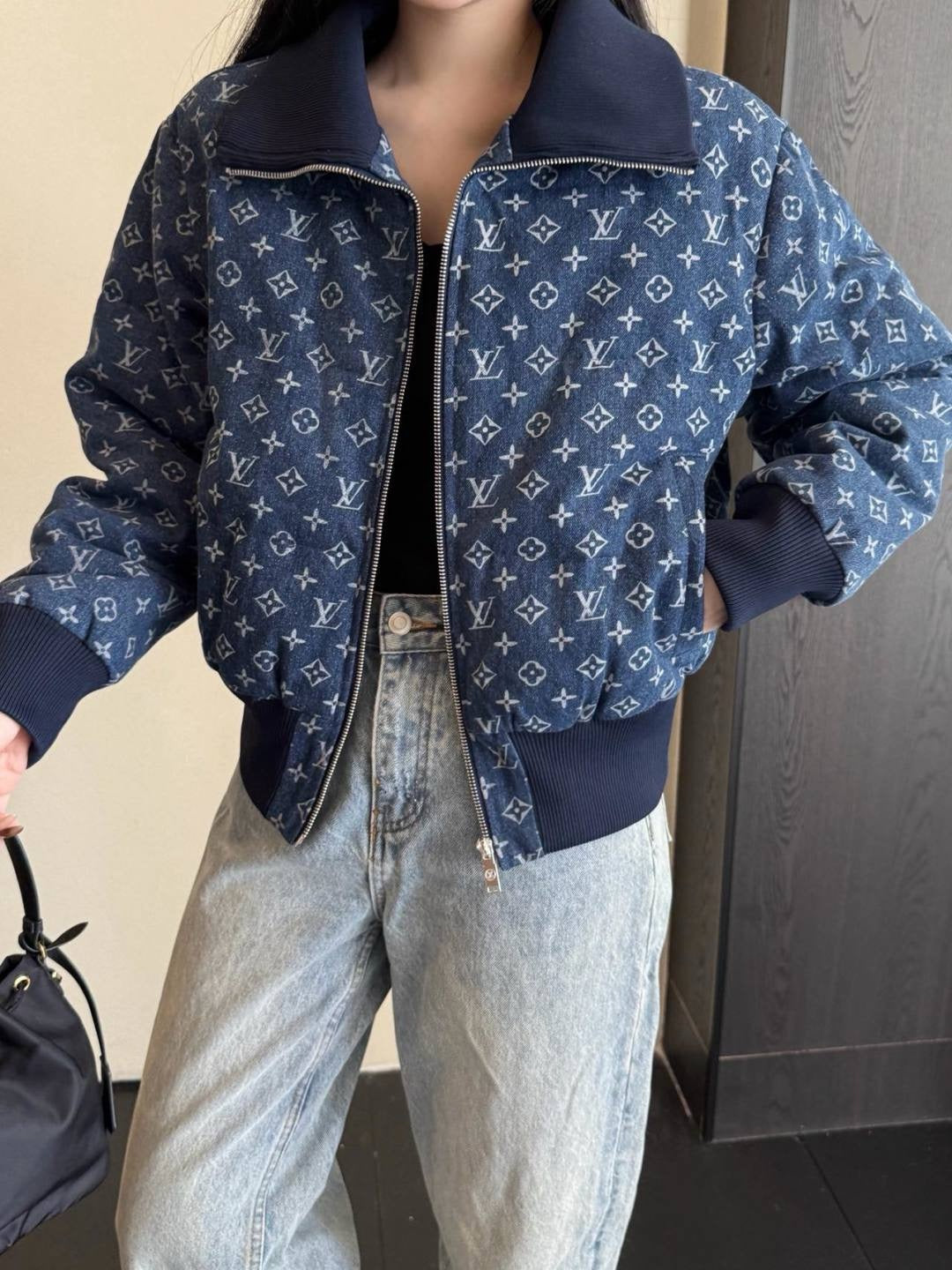 Louis NEW denim down jacket