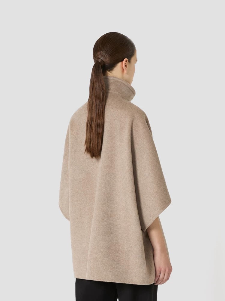 Max NEW woolen cape coat
