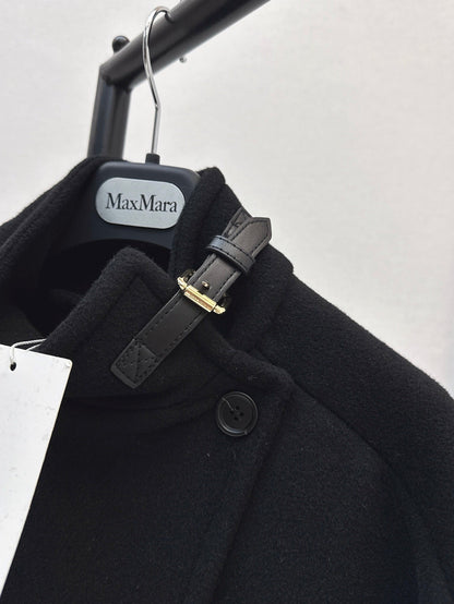Max NEW woolen cape coat