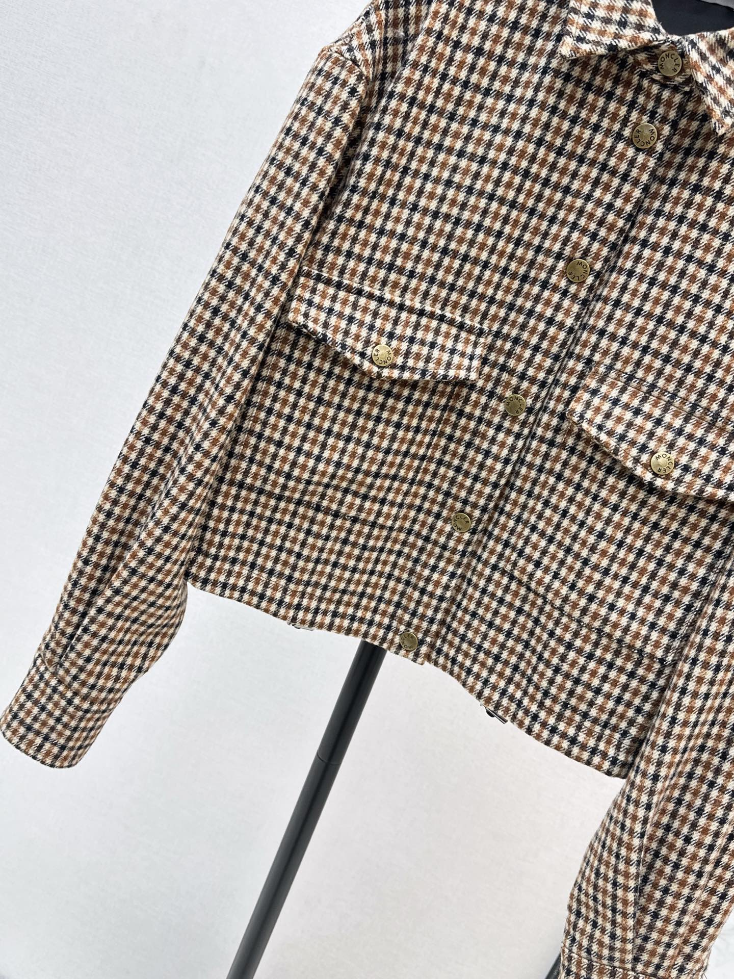 Monc NEW houndstooth jacket