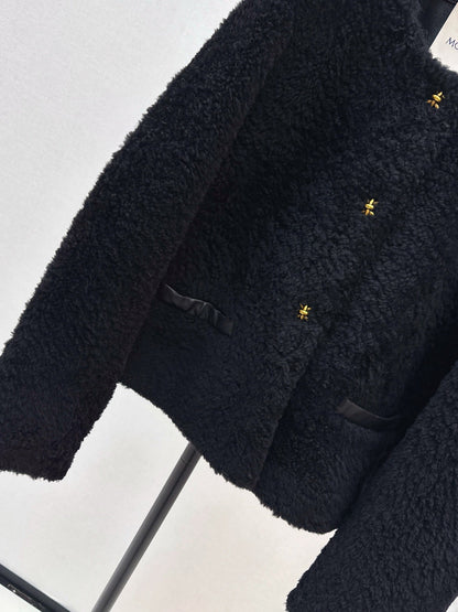 Monc NEW fur down jacket