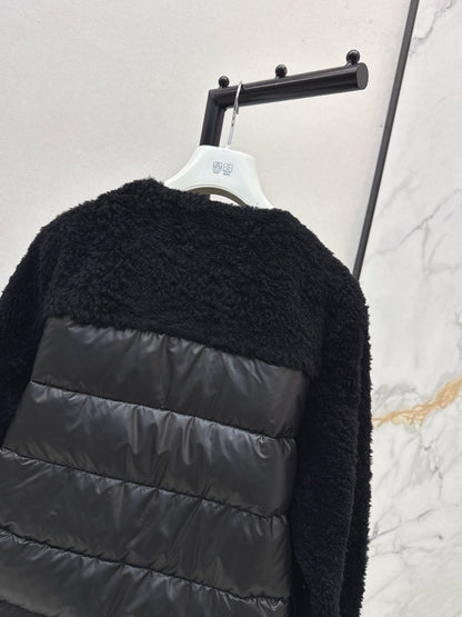 Monc NEW fur down jacket