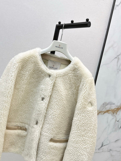 Monc NEW fur down jacket