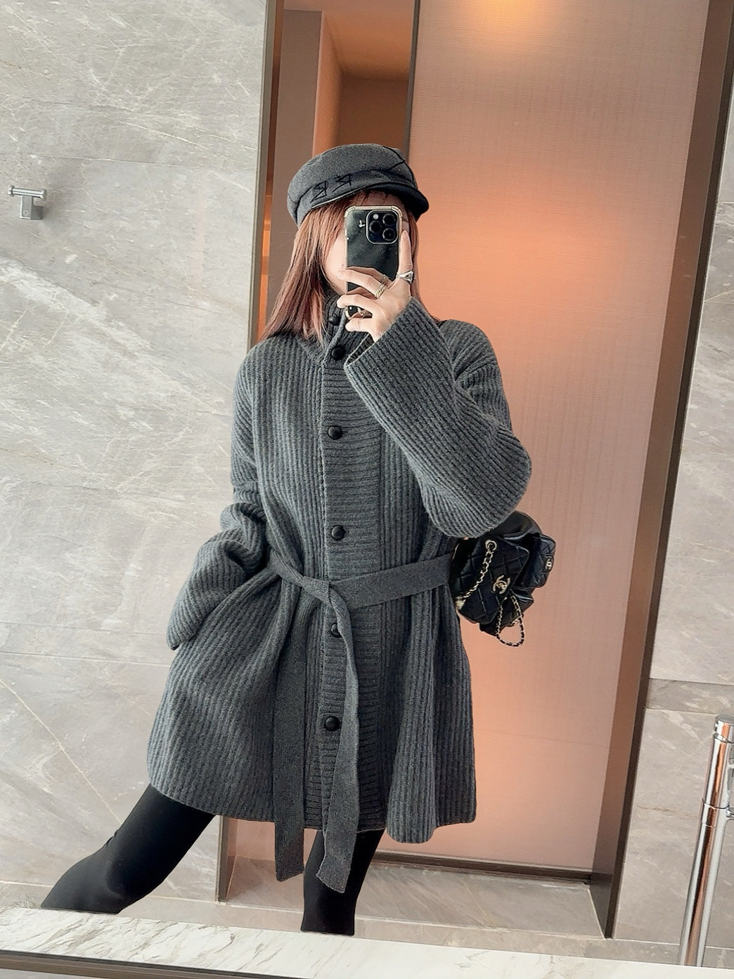 Brune NEW knitted coat