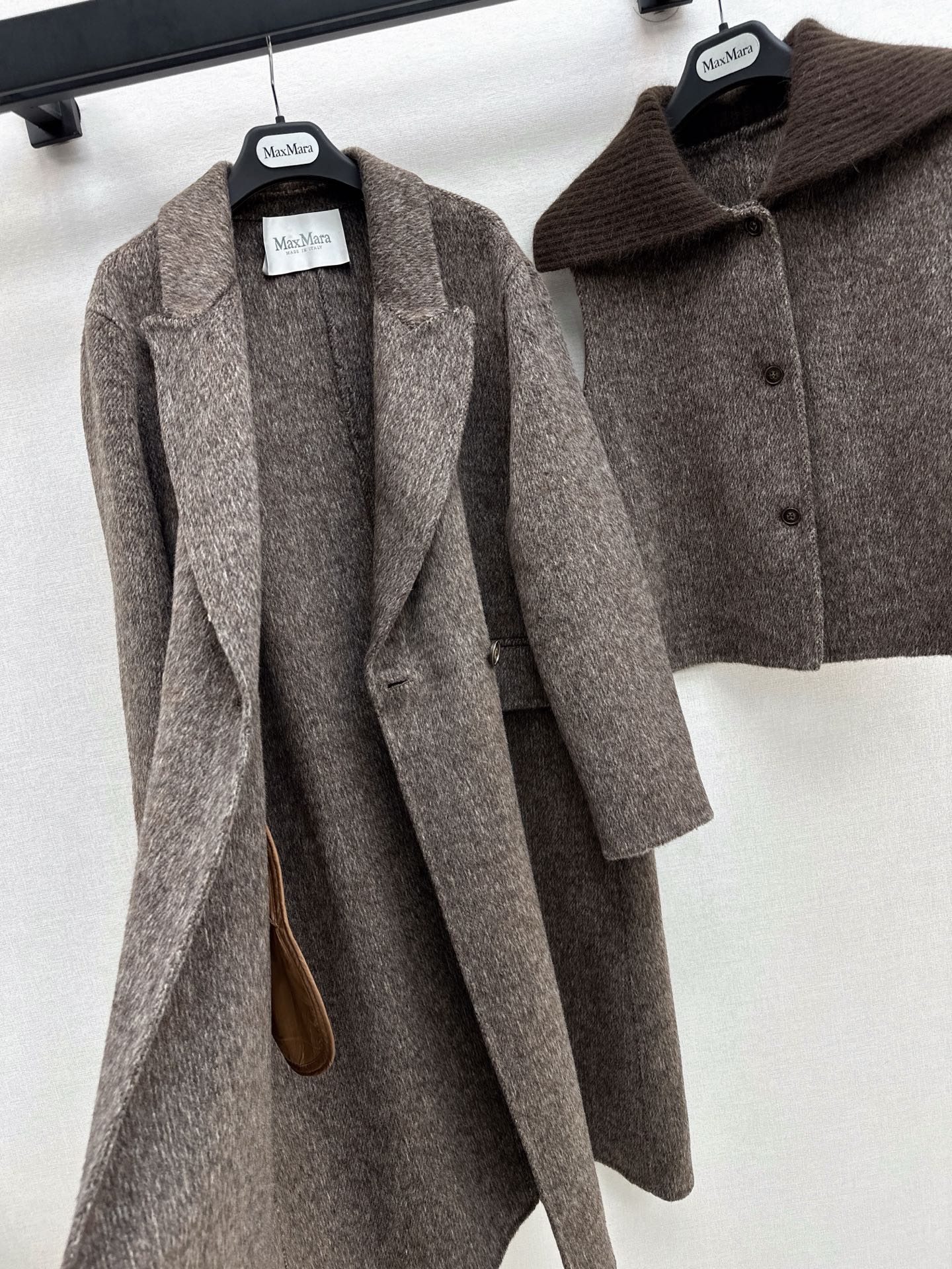 Max NEW Wool coat and vest set