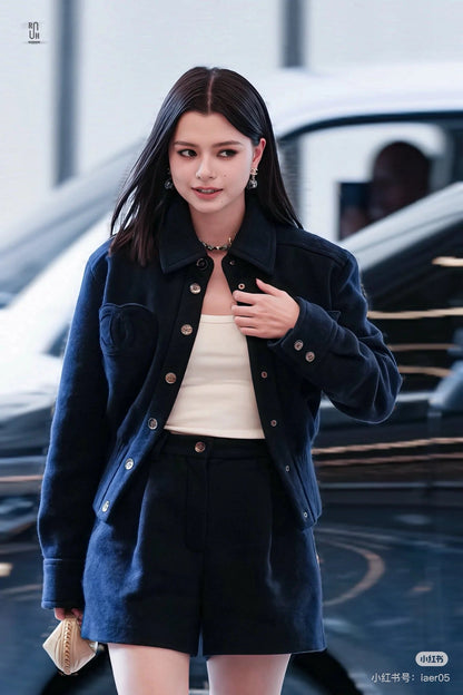 Chan NEW woolen shorts