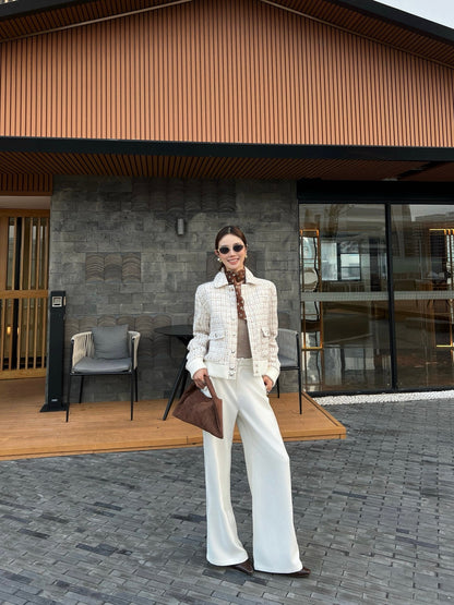 Chan NEW woven jacket