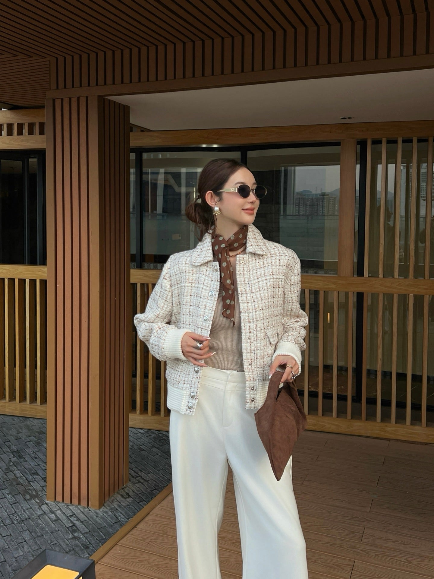 Chan NEW woven jacket