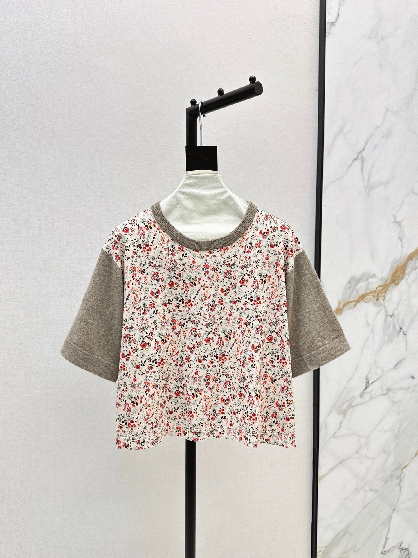 Loro NEW printed cashmere sweater