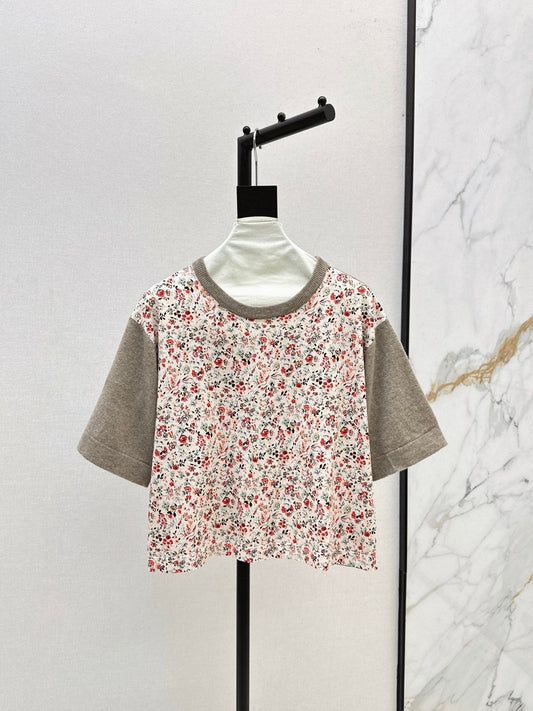 Loro NEW printed cashmere sweater