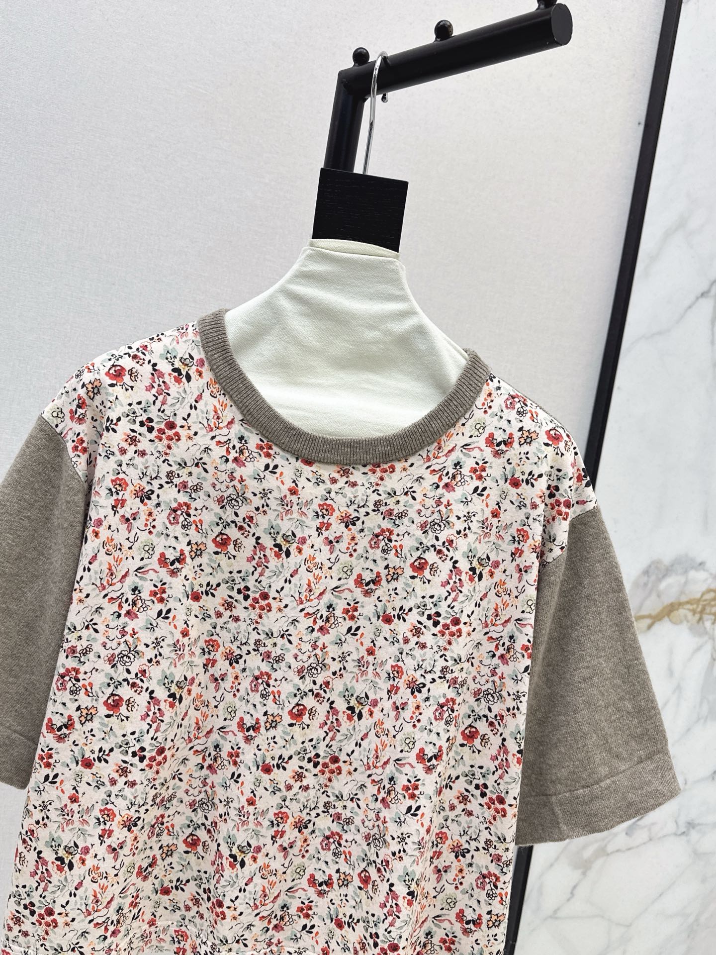 Loro NEW printed cashmere sweater