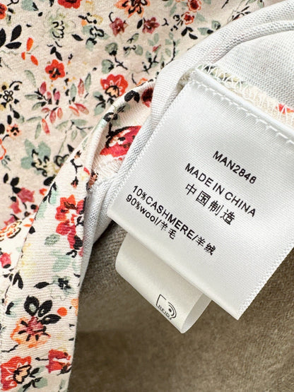 Loro NEW printed cashmere sweater