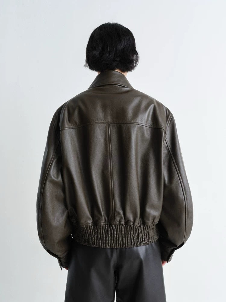 Lm NEW genuine leather jacket