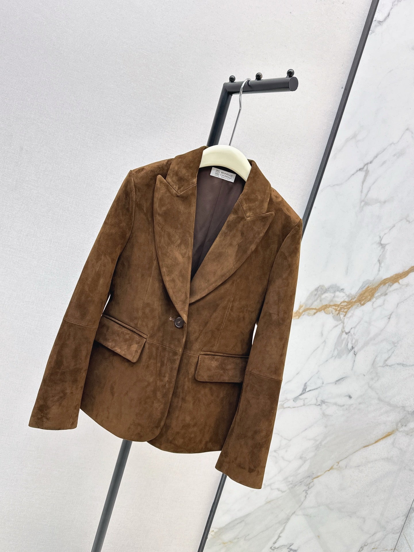 Brun NEW suede blazer