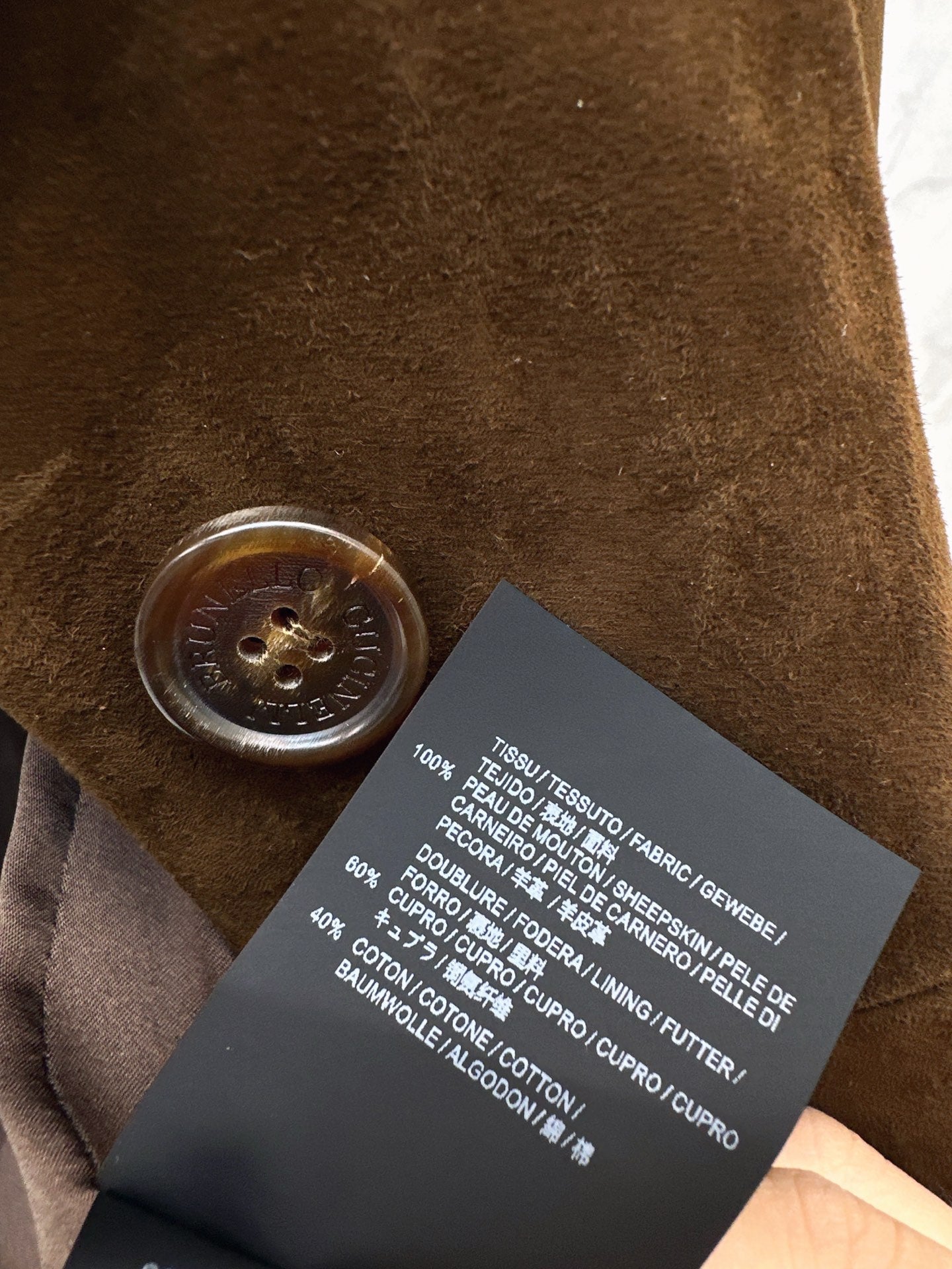 Brun NEW suede blazer