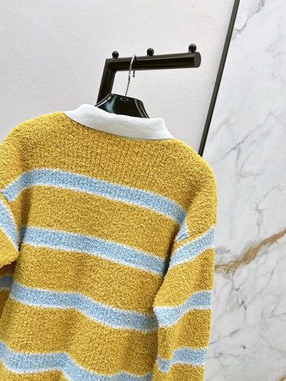 Ce1i NEW striped sweater