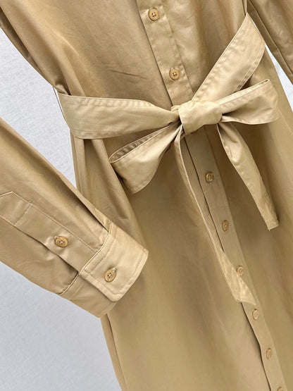 Ra1 NEW embroidered shirt dress