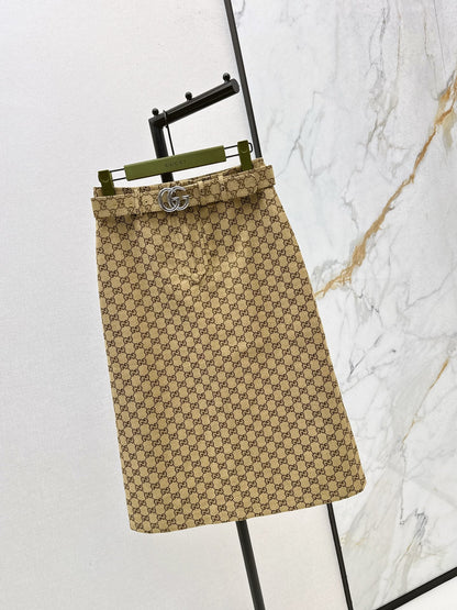 Guc NEW A-line skirt