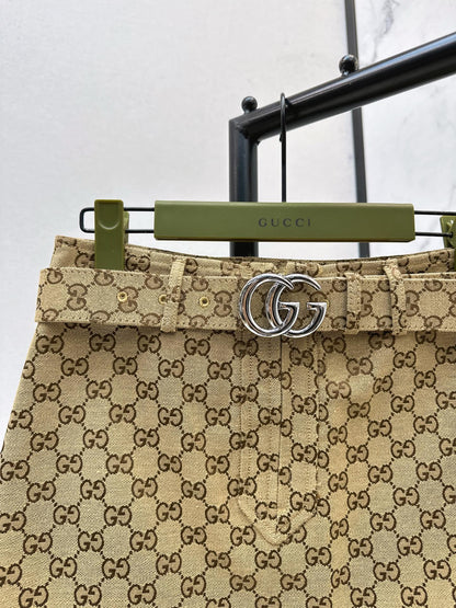 Guc NEW A-line short skirt