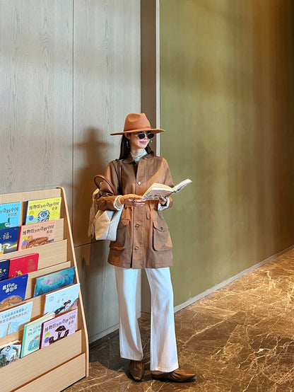 Loro NEW Drawstring trench coats