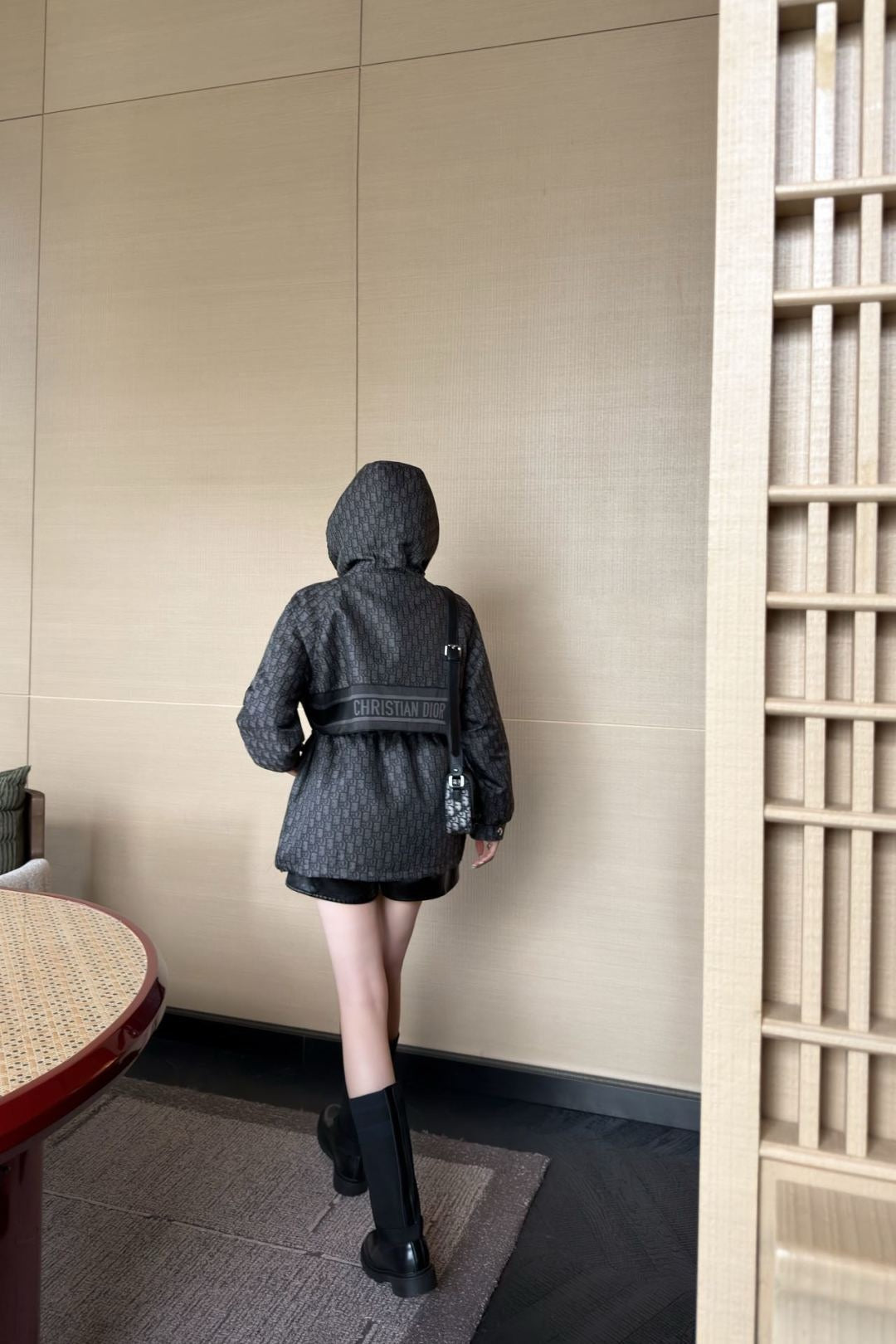 CD NEW Padded hooded jacket