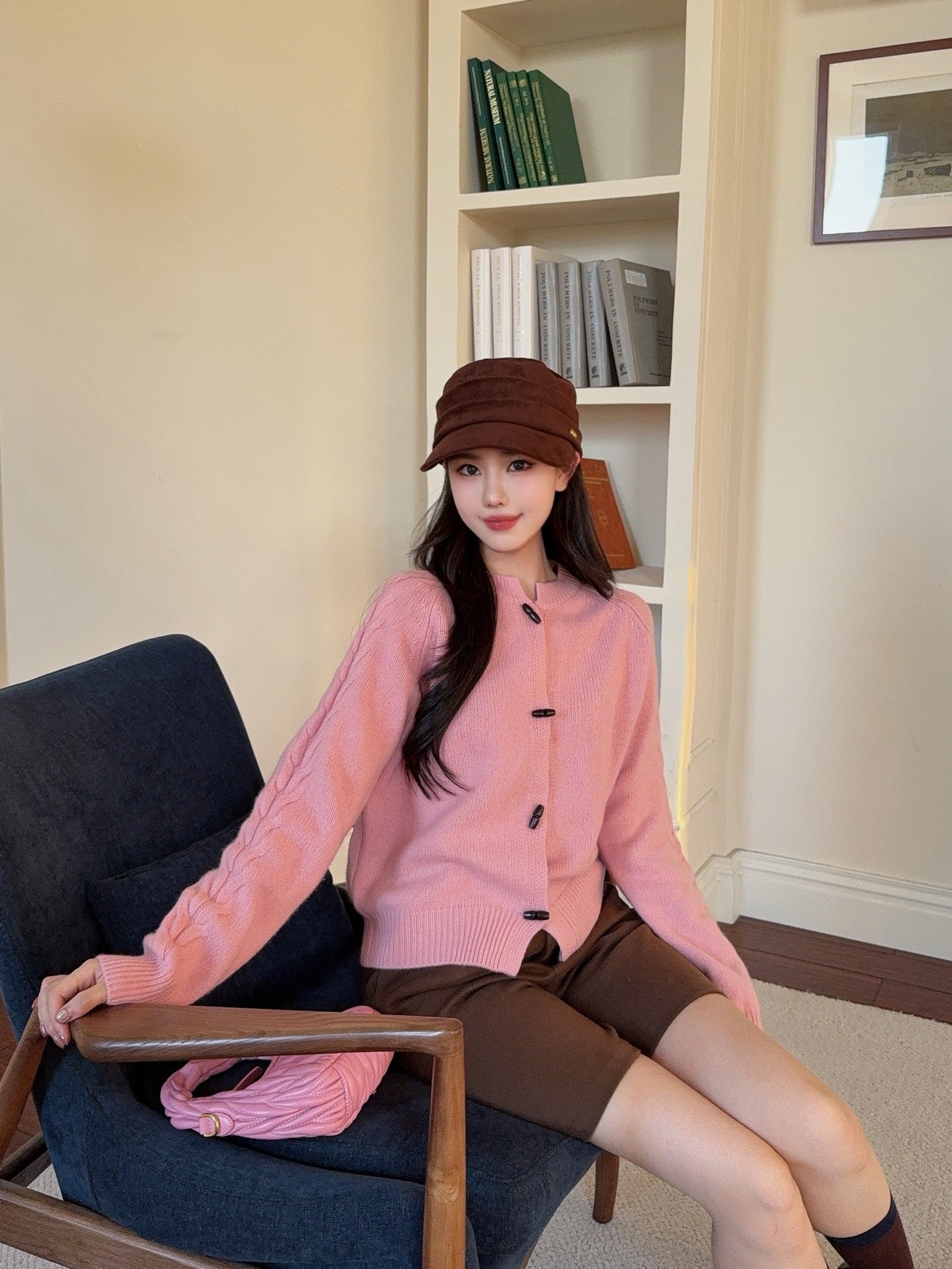 Mmax NEW Crew neck cardigan