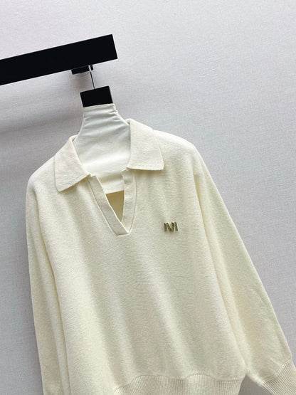 Max NEW lapel sweater