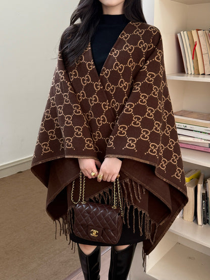 Guc NEW Wool cloak shawl