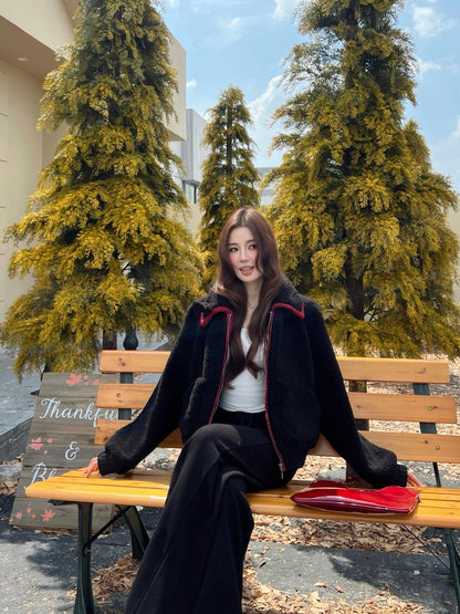 Chan NEW plush jacket