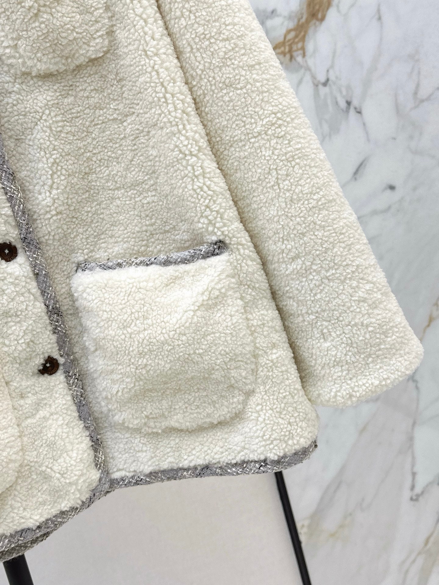 Chan NEW plush jacket