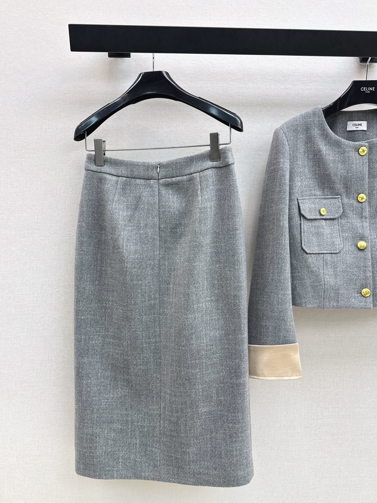 Guc NEW Jacket + slit skirt suit