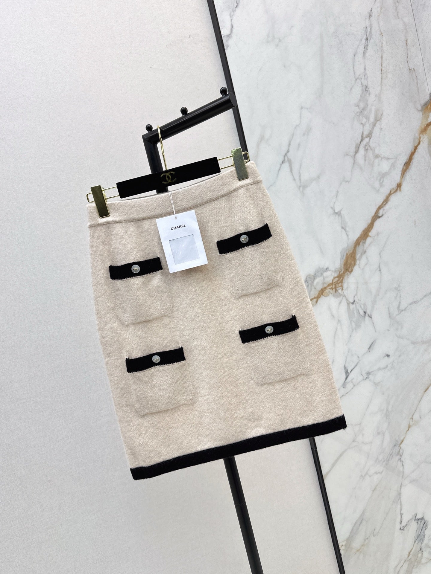 Chan NEW color-block skirt