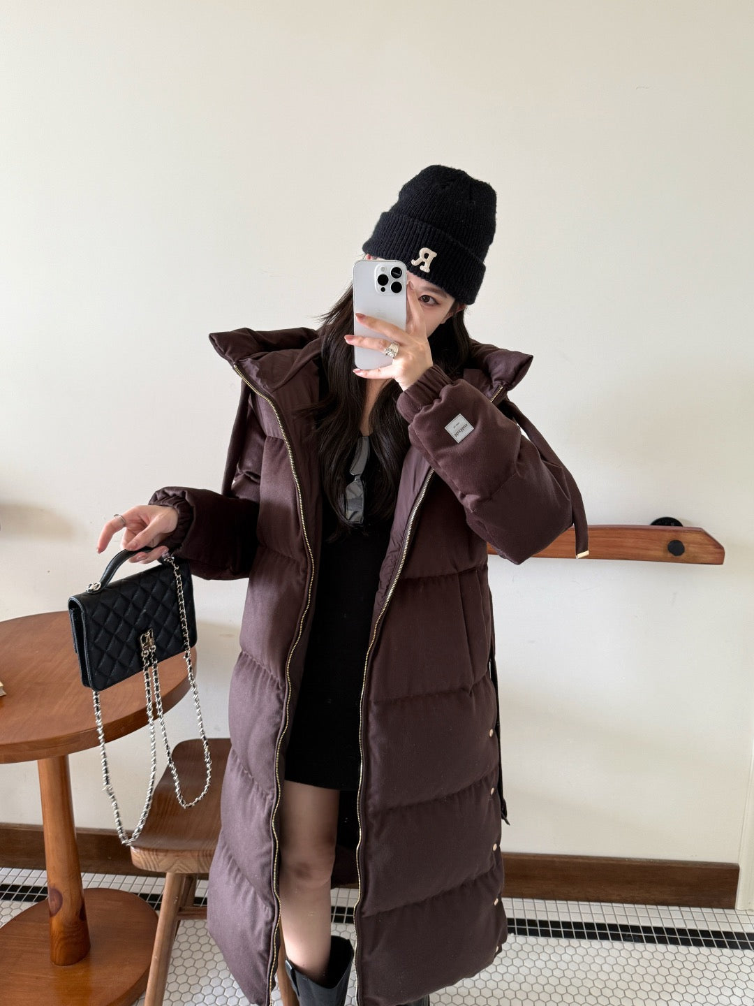 Max NEW hooded down jacket