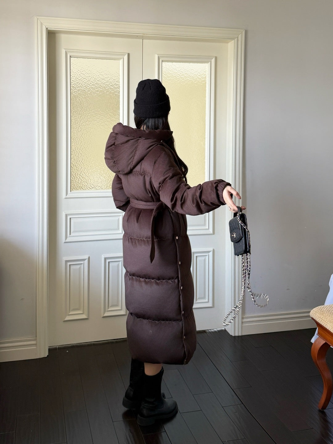 Max NEW hooded down jacket