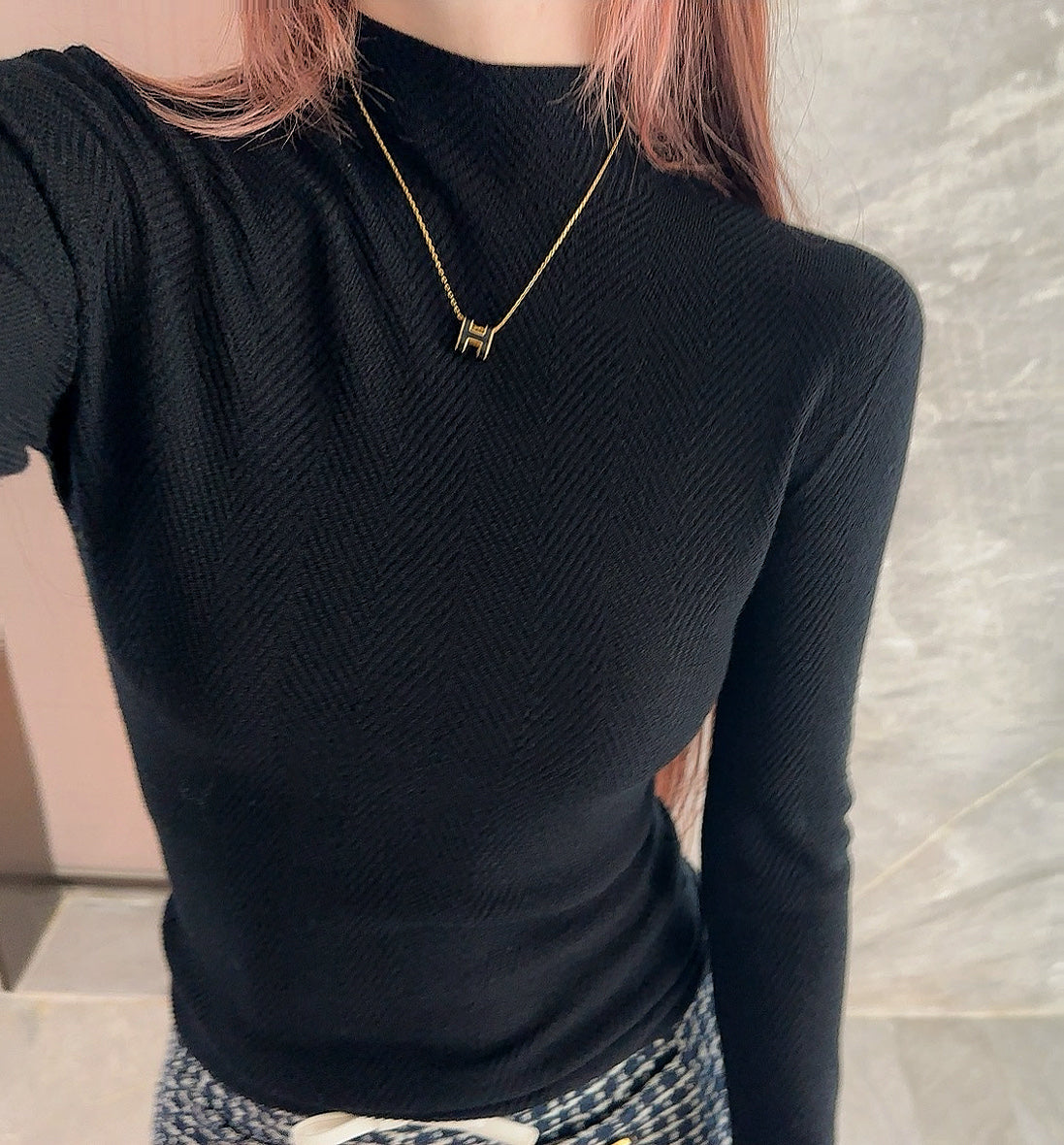 Loro NEW Turtleneck bottoming shirt