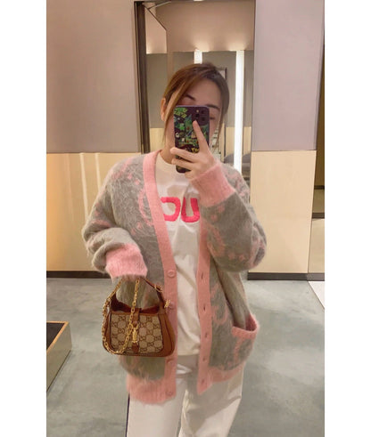 Guc NEW jacquard cardigan