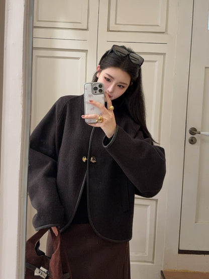 Louis NEW Woolen cape coat